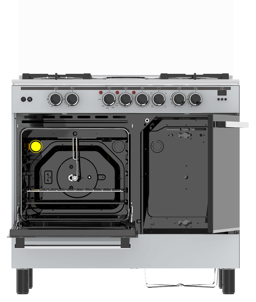 Haier Cooker 4 GAS + 2E 60x90 HCR6042DES Haier