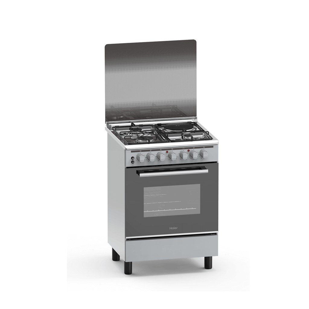 Haier 3Gas + 1Electric 60X60 Cooker with Electric Oven HCR2031EES1