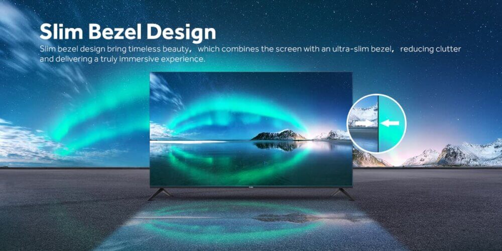 Haier 55" 4K UHD Android Frameless TV S6 Series – H55S6UG PRO - Haier
