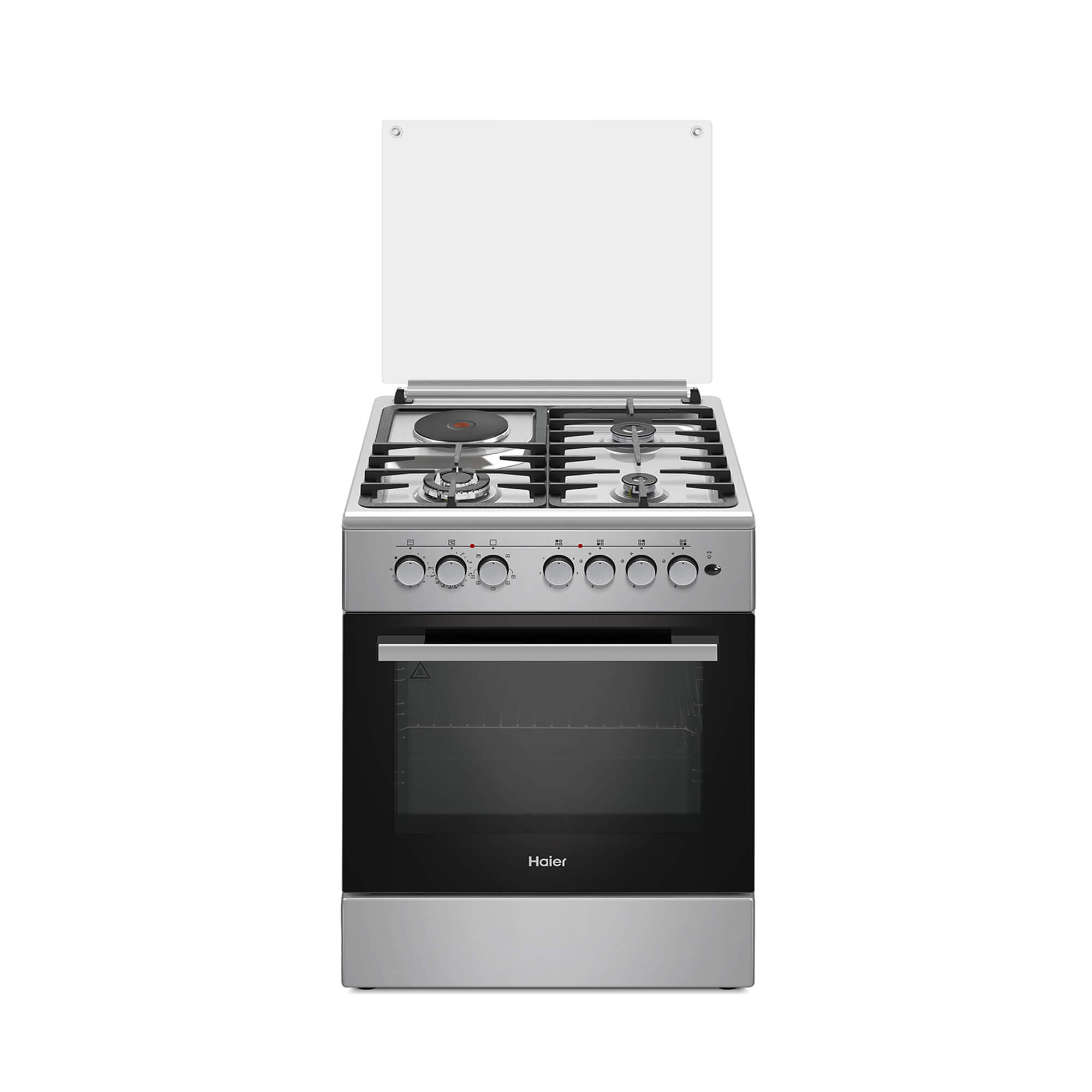 Haier 3Gas + 1Electric 60X60 Cooker with Electric Oven - HCR2031EES - Haier