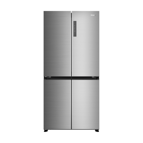 Haier 468L Four Door Fridge Silver HRF 525SS, Inverter/No Frost