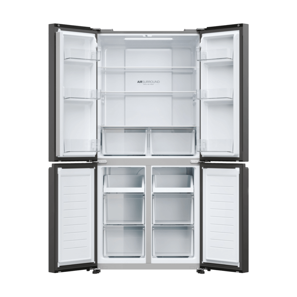 Haier 468L Four Door Fridge Silver HRF 525SS, Inverter/No Frost - Image 3