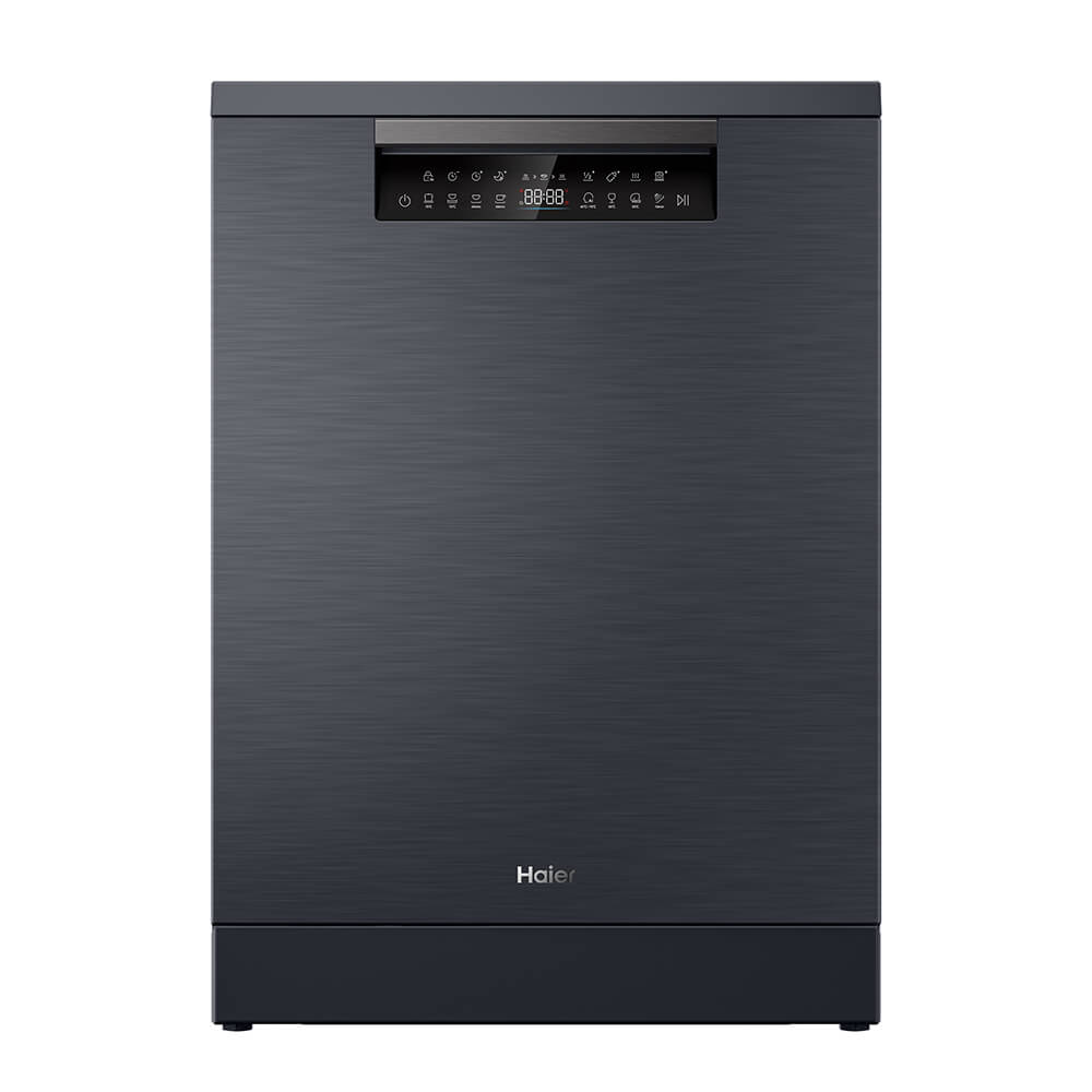 Haier Freestanding Dishwasher, 8 Programs, 16 settings, HDWE16-46BK6IQ - Image 2