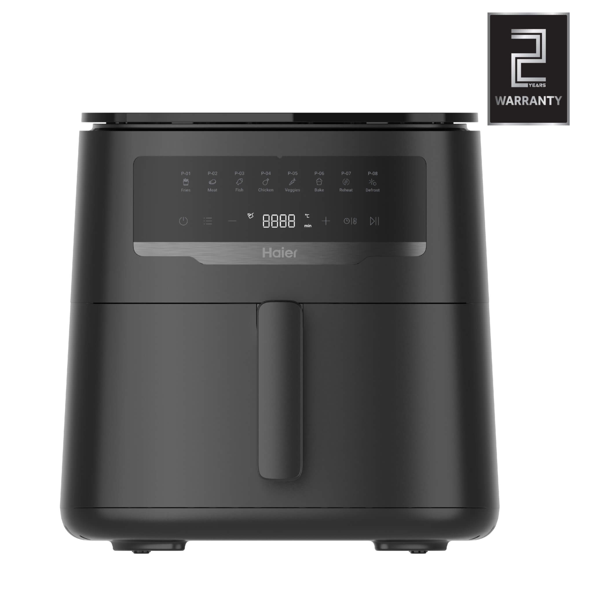 Haier I-Master Series 5 Air Fryer - Black - 7L Haier Air Fryer HSAF-EI701B