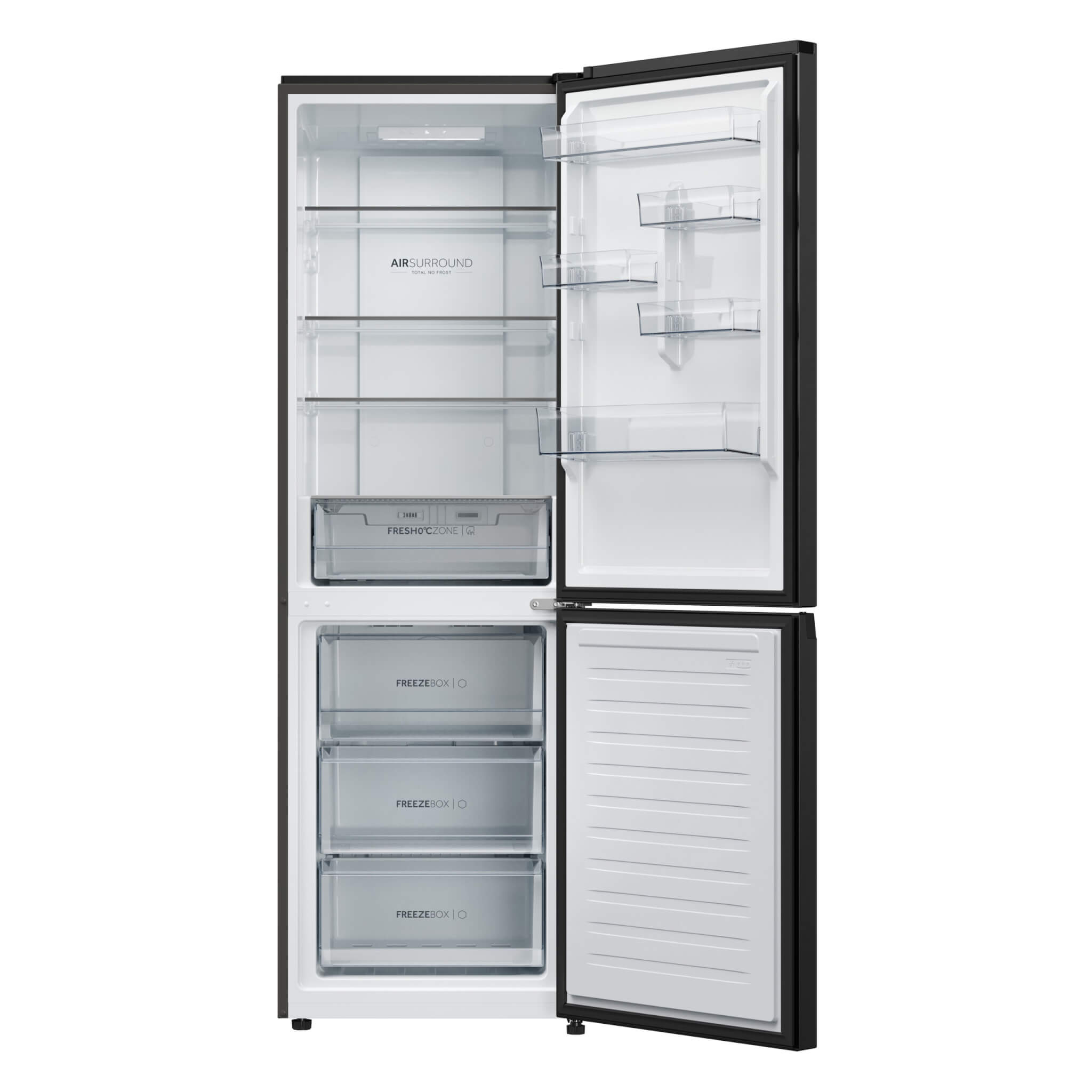 Haier 355L No Frost Bottom Mount Refrigerator HRF-425VCFRMBLUK3 (Black) - Image 15