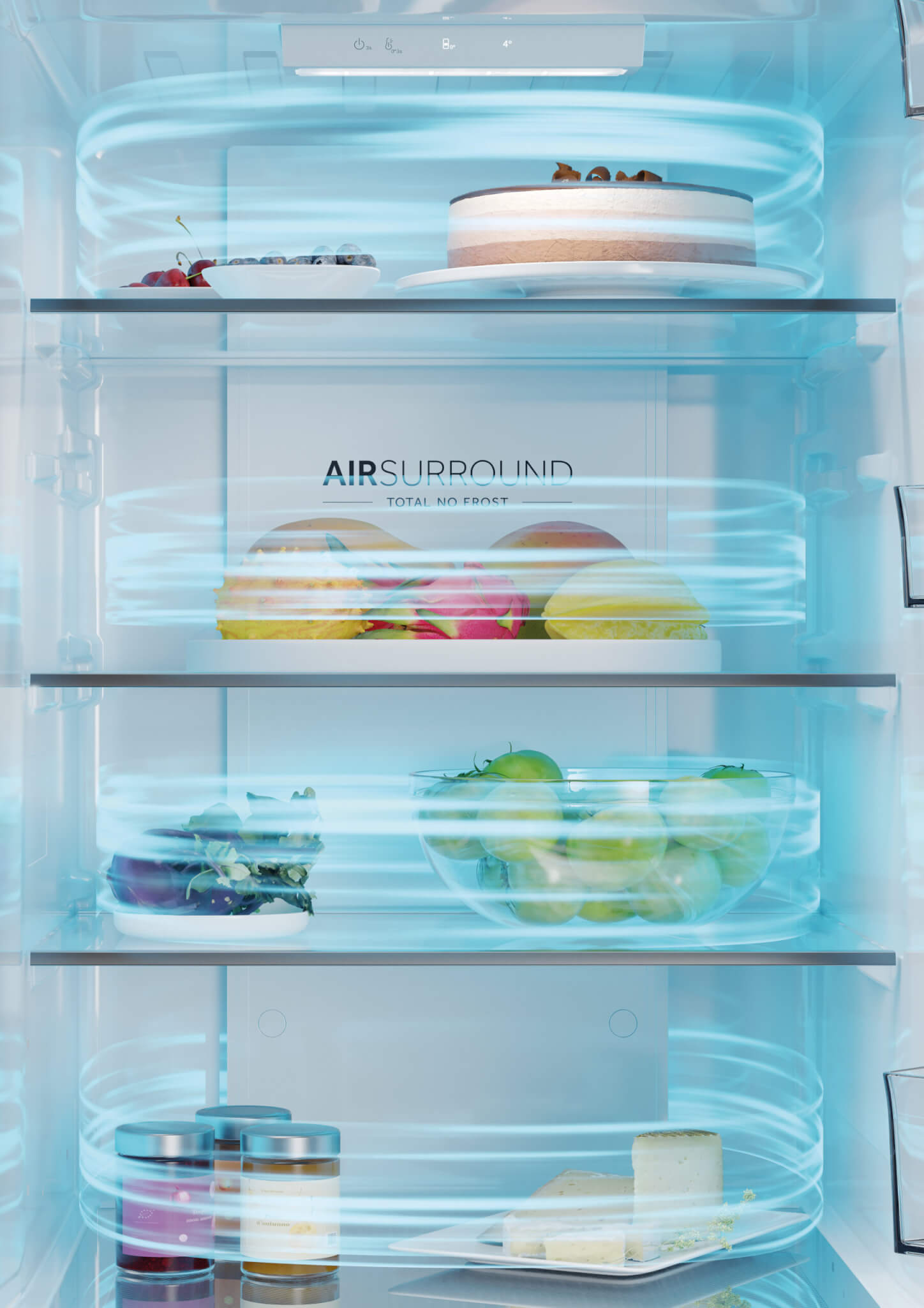 Haier 355L No Frost Bottom Mount Refrigerator HRF-425VCFRMBLUK3 (Black) - Image 8