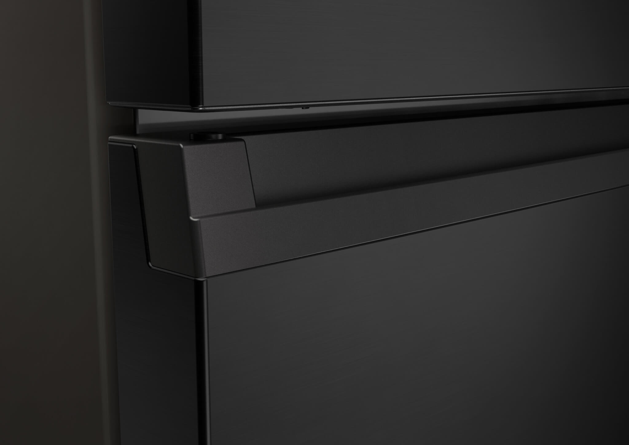 Haier 355L No Frost Bottom Mount Refrigerator HRF-425VCFRMBLUK3 (Black) - Image 3