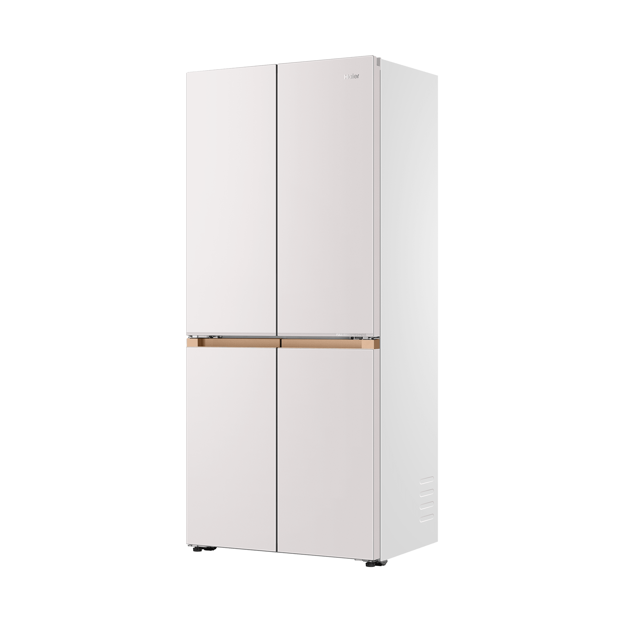 Haier Space Fit 508L Fridge Freezer, Cream White - HRF-606 VNFGY6(UK3) - Image 2
