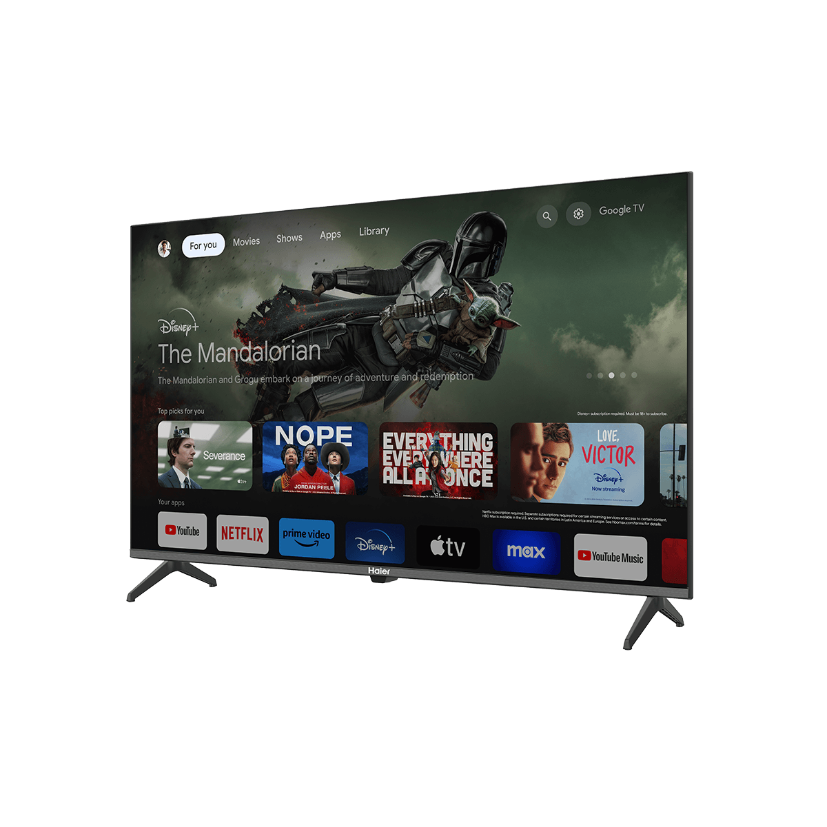 Haier 43 Inch QLED Google TV H43S80GFX - Image 2